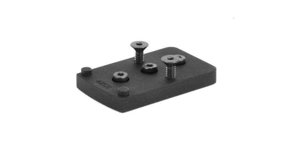 Evolution Gun Works Trijicon RMR Sight Mount For Ruger PC Carbine, 1.780 in, Aluminum, Matte Black Hardcoat, 49531