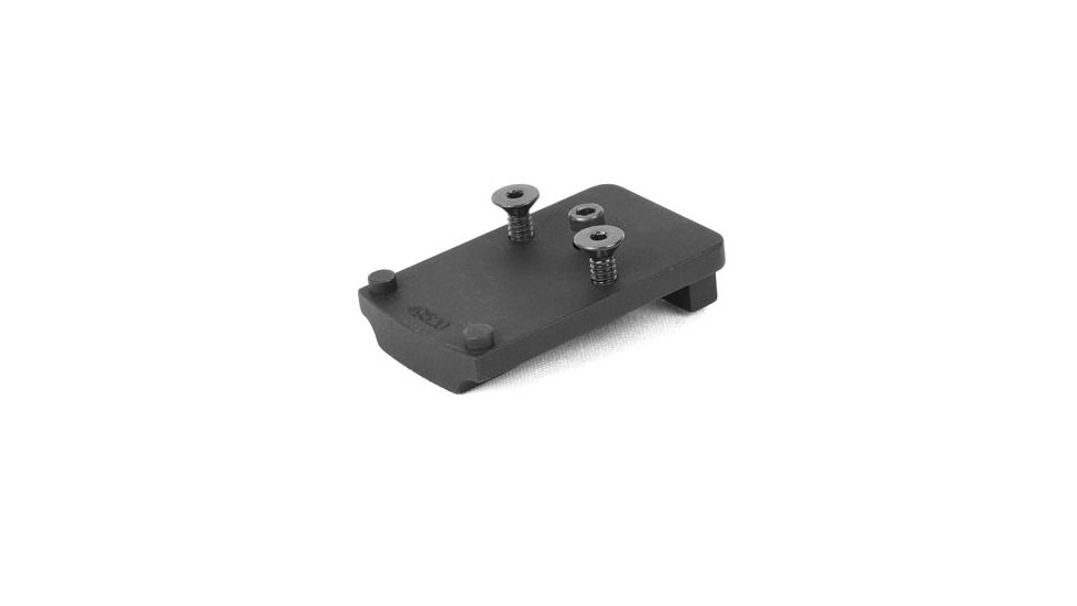 Evolution Gun Works Trijicon RMR Sight Mount for Ruger Revolver, 1.780 in, Aluminum, Matte Black Hardcoat, 49520