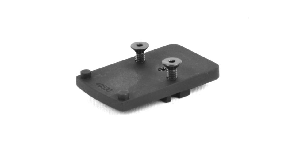 Evolution Gun Works Trijicon RMR Sight Mount For S&amp;W 1911 Fixed, 1.780 in, Aluminum, Matte Black Hardcoat, 49530