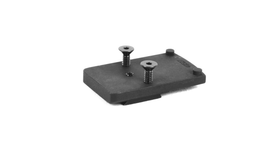 Evolution Gun Works Trijicon RMR Sight Mount for S&amp;W M&amp;P .22 Compact, 1.780 in, Aluminum, Matte Black Hardcoat, 49527