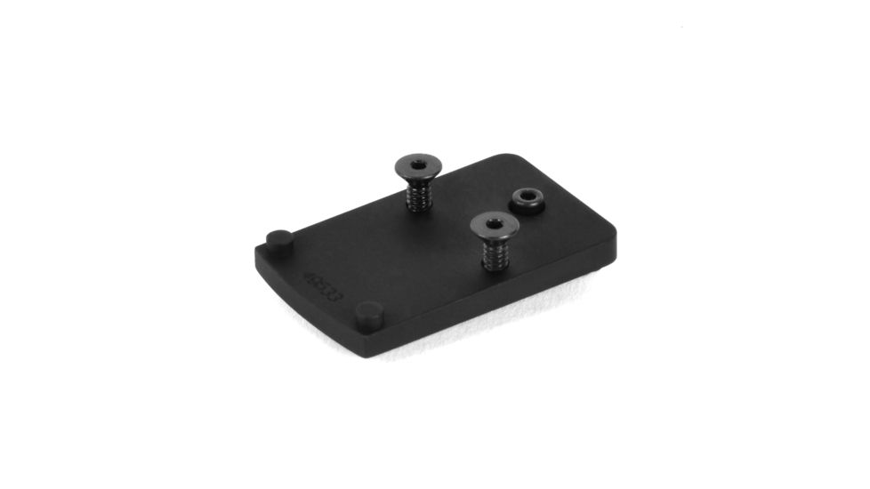 Evolution Gun Works Trijicon RMR Sight Mount For SIG Sauer P210A Target, 1.780 in, Aluminum, Matte Black Hardcoat, 49533