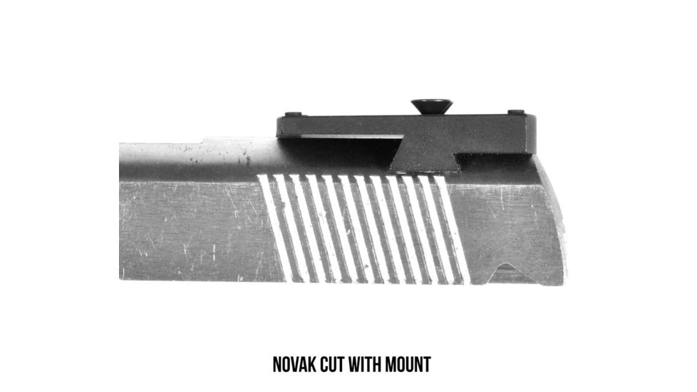 Evolution Gun Works Vortex Razor Mount for Novak, 1.831 in, Aluminum, Matte Black Hardcoat, 49430