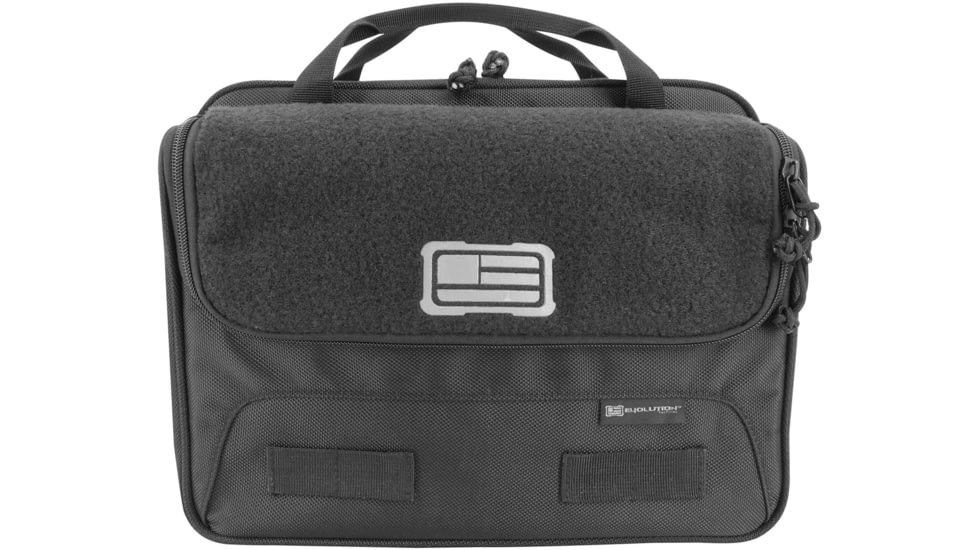 Evolution Outdoor 1680 Tactical XL Double Pistol Case, Black, 51303-EV
