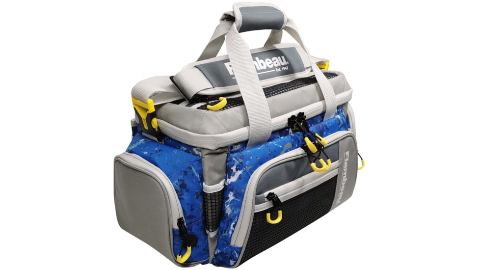 Evolution Outdoor 5007 Pro-Angler Zerust Tackle Bag, Includes 3 Trays, Kinetic Blue, FL30001