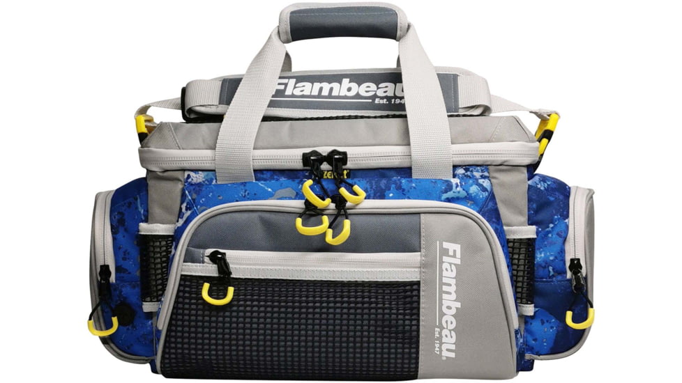 Evolution Outdoor 5007 Pro-Angler Zerust Tackle Bag, Includes 3 Trays, Kinetic Blue, FL30001