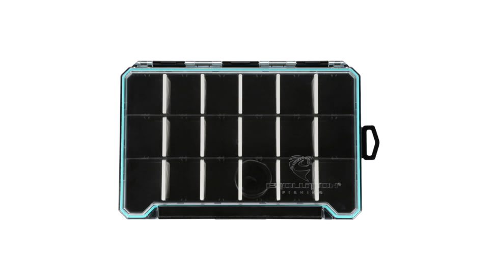 Evolution Outdoor Ballistix 3.6 Tray, Black clear, 3600 sz tackle tray, BLX36