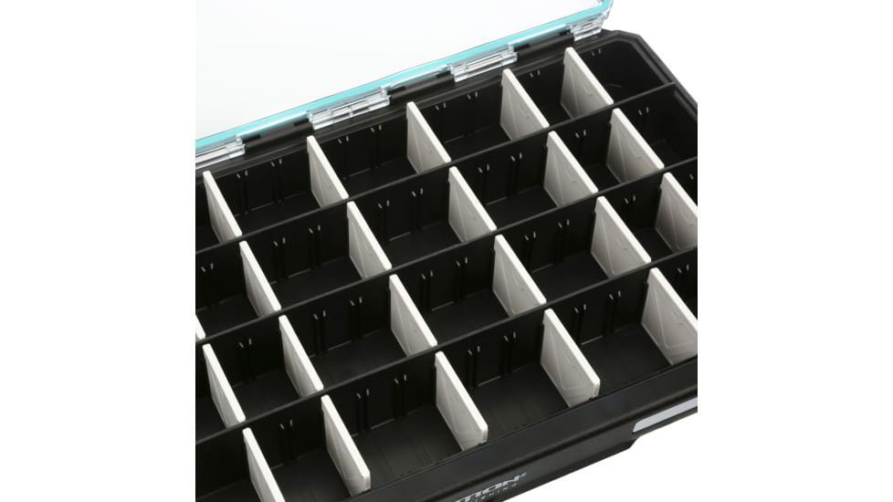 Evolution Outdoor Ballistix 3.7 Tray, Black clear, 3700 sz tackle tray, BLX37