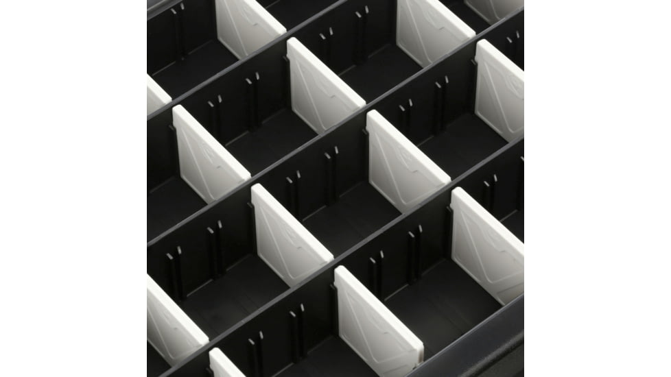 Evolution Outdoor Ballistix 3.7 Tray, Black clear, 3700 sz tackle tray, BLX37