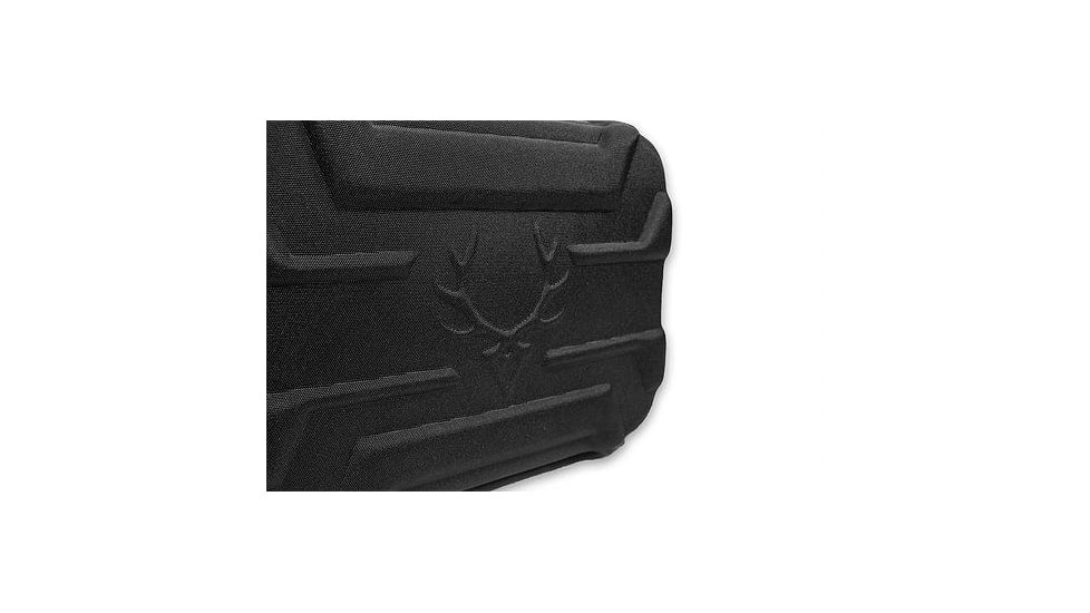 Evolution Outdoor Compression Molded Double Pistol Case, Black, 16in x 12in x 3.5in, 44201-EV