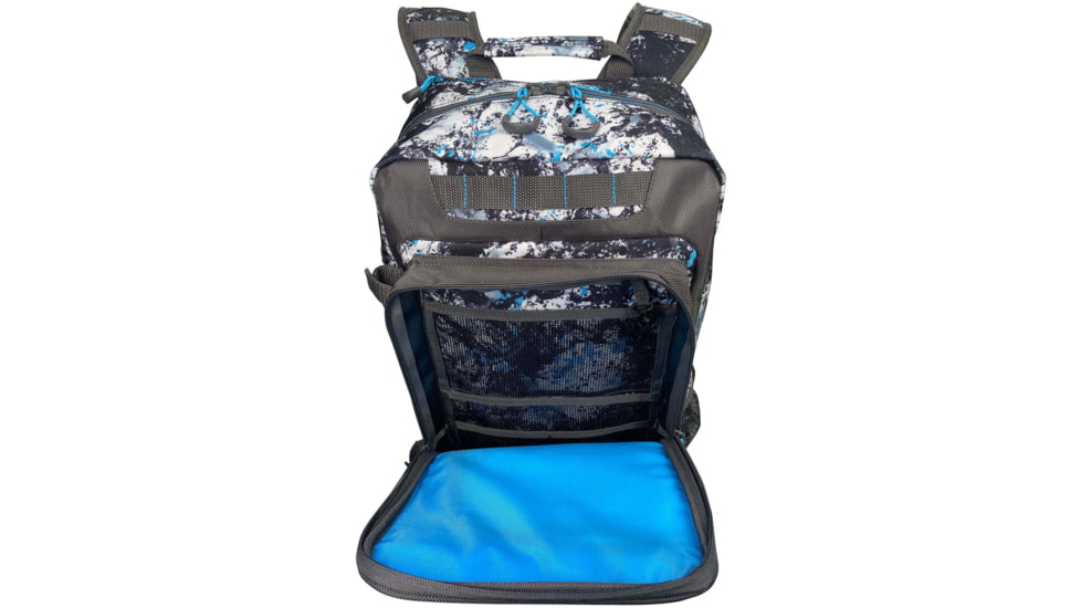 Evolution Outdoor Largemouth 3700 Tackle Backpack, Includes 2 Trays, Quartz Blue, 34023-EV