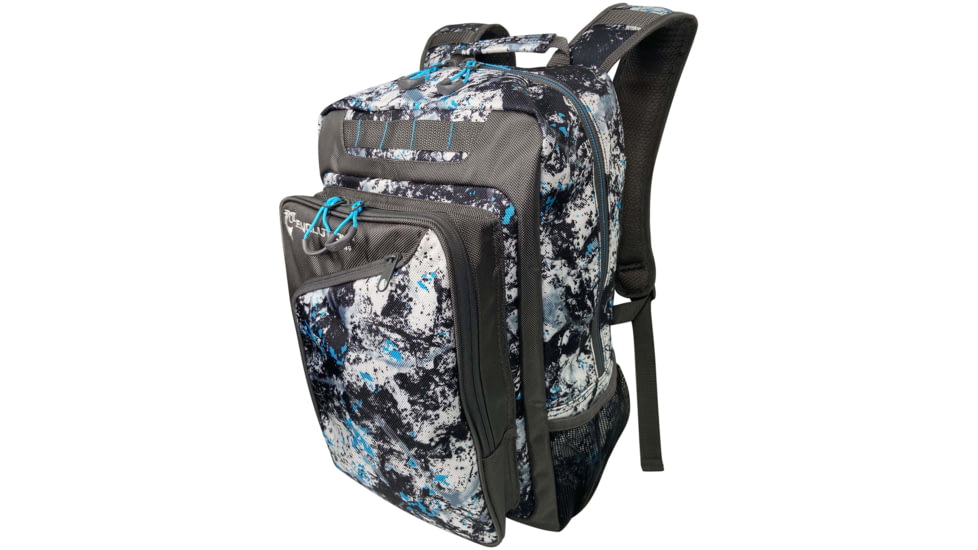 Evolution Outdoor Largemouth 3700 Tackle Backpack, Includes 2 Trays, Quartz Blue, 34023-EV