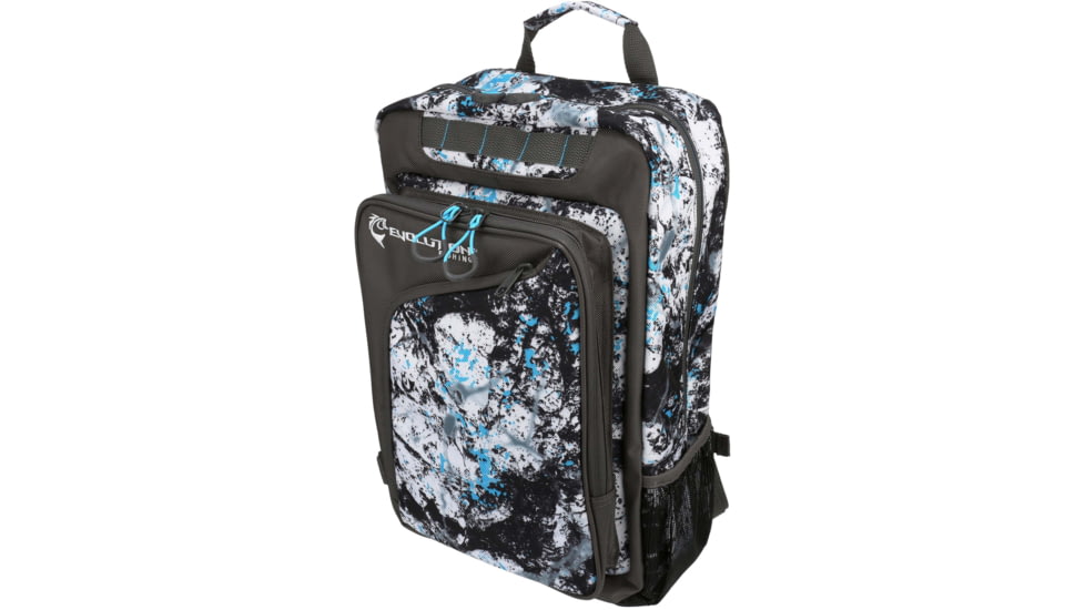 Evolution Outdoor Largemouth 3700 Tackle Backpack, Includes 2 Trays, Quartz Blue, 34023-EV
