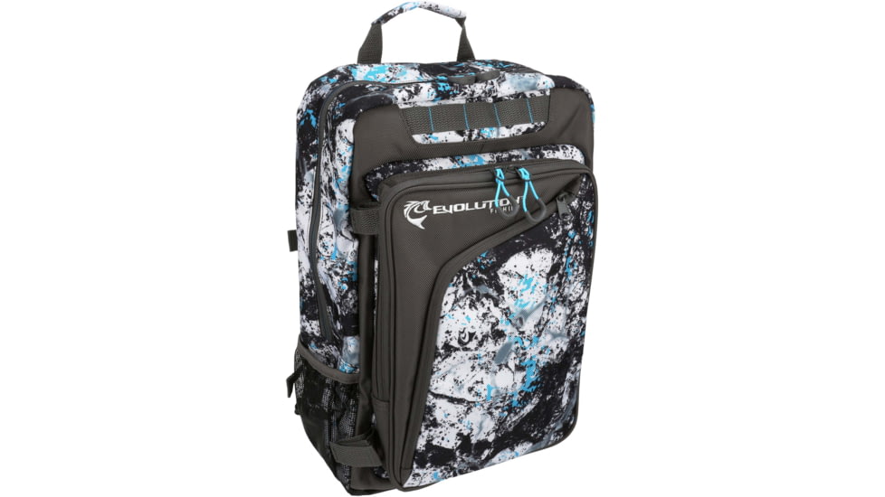 Evolution Outdoor Largemouth 3700 Tackle Backpack, Includes 2 Trays, Quartz Blue, 34023-EV