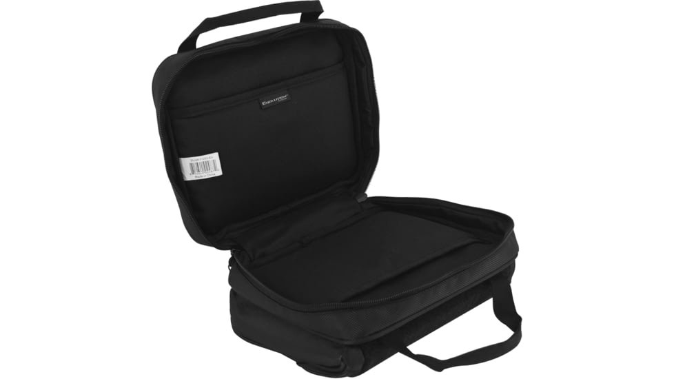 Evolution Outdoor Tactical Double Pistol Soft Case - 1680D Tactical Series, Black, 51283-EV