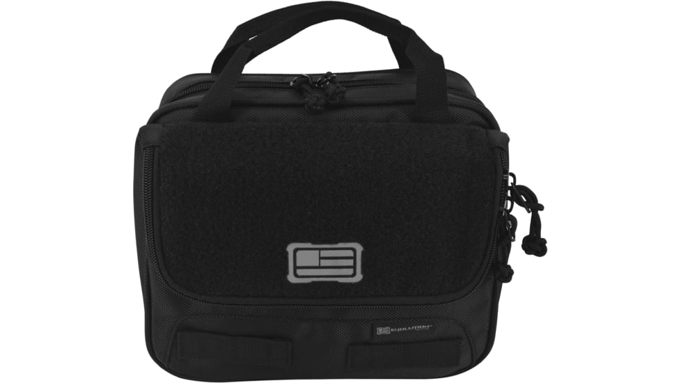 Evolution Outdoor Tactical Double Pistol Soft Case - 1680D Tactical Series, Black, 51283-EV