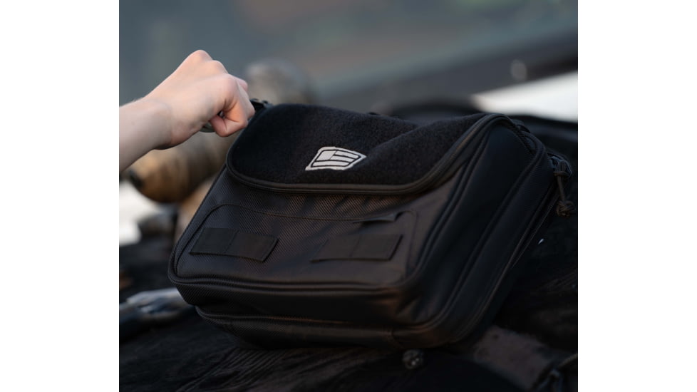 Evolution Outdoor Tactical Double Pistol Soft Case - 1680D Tactical Series, Black, 51283-EV