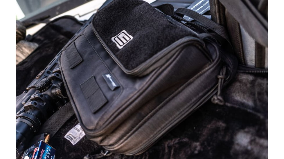 Evolution Outdoor Tactical Double Pistol Soft Case - 1680D Tactical Series, Black, 51283-EV