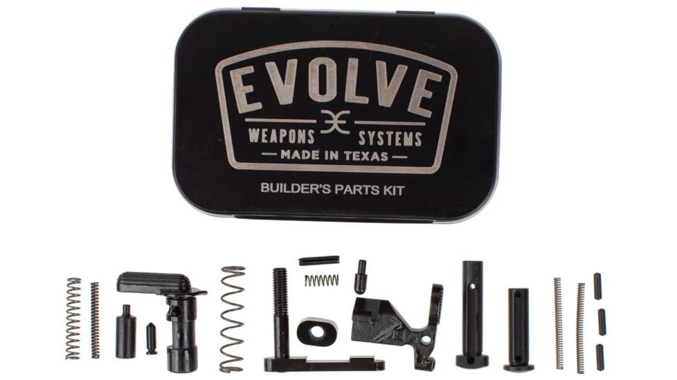 Evolve Weapons Systems Builder's Parts Kit, Black, EWS-BPK