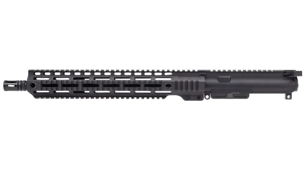 Evolve Weapons Systems Complete Upper Receiver, 14.5in Mid Length Gas System, Quad Rail, Black, EWS-UCQ-14M-BLK