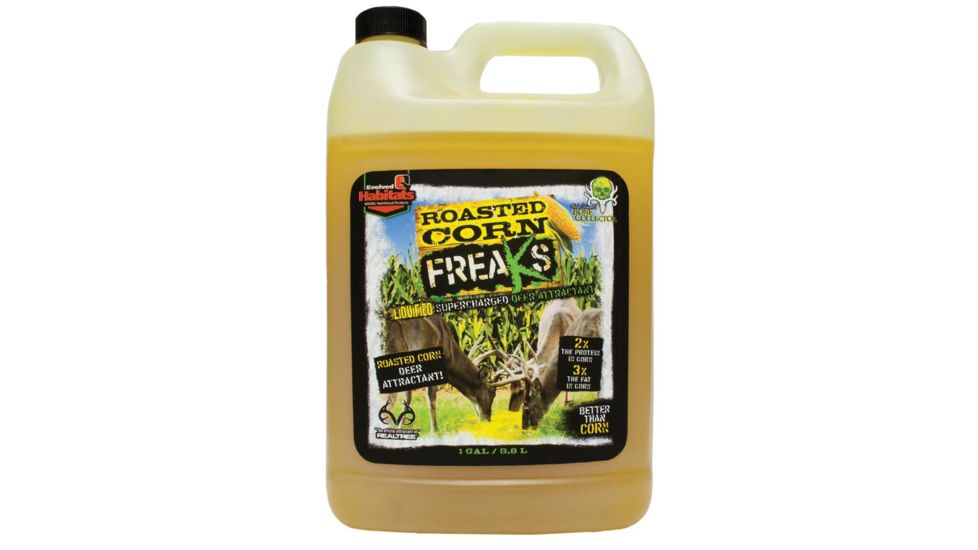 Evolved Habitats Roasted Corn Freaks Liquid Attractant, Yellow, 1 gal. 20714