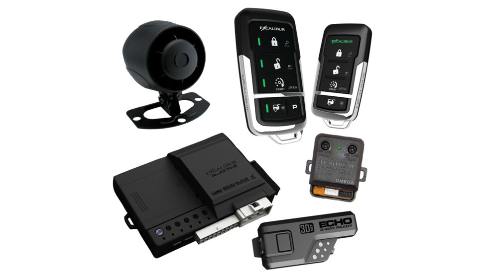 Rescue Tape 900MHz LED 2-Way RS Alarm Combo - Linkr and Blade Ready, Black AL17753DB