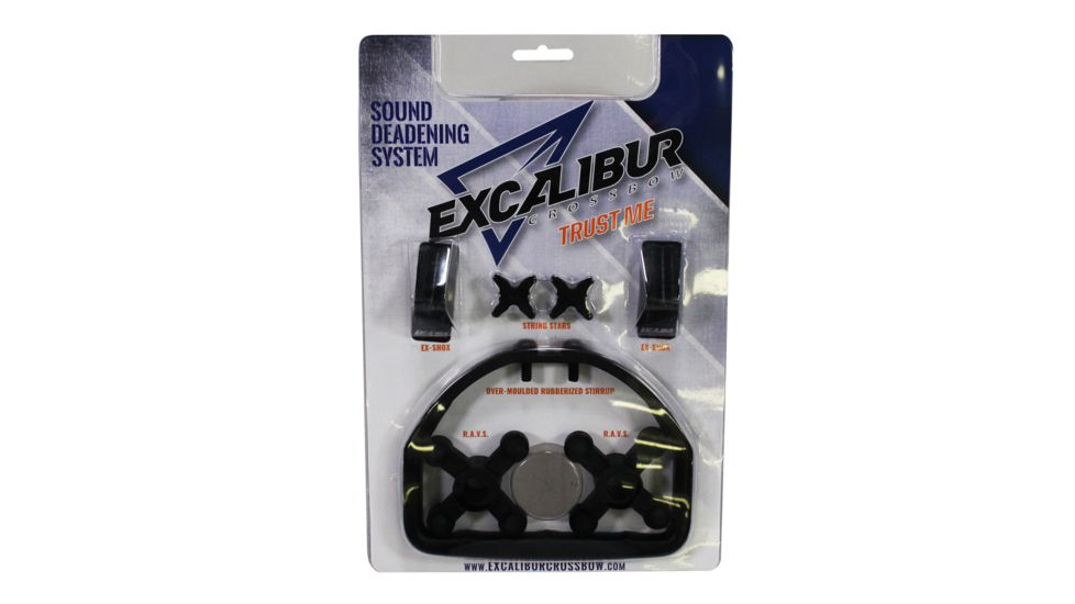 Excalibur Crossbow Sound Deadening System, Black, 95913