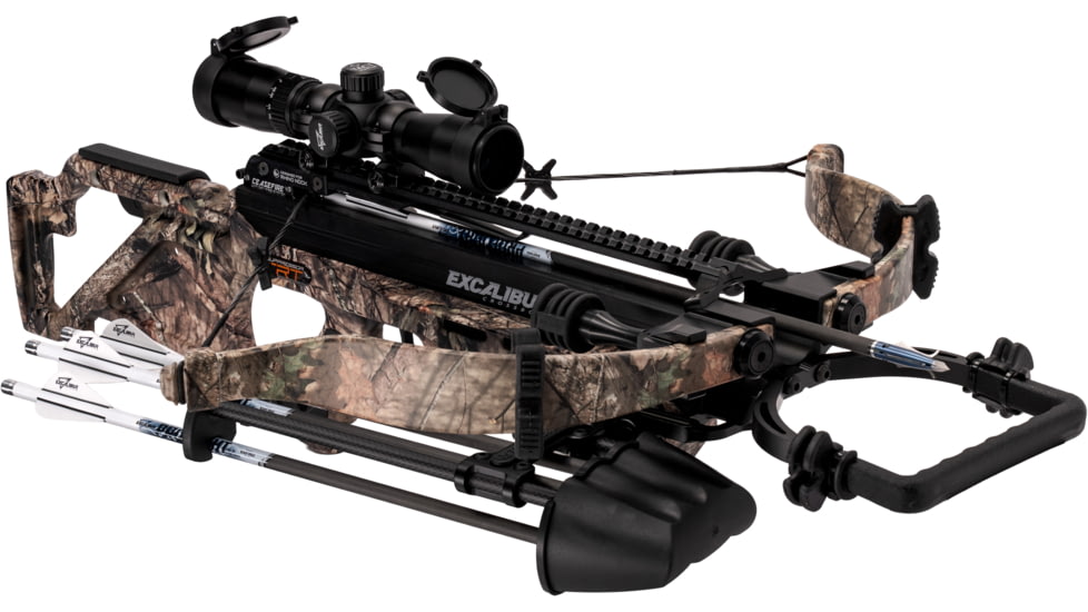 Excalibur Crossbow Suppressor CRT Crossbow, 180lb, 370fps, Mossy Oak Break-Up Country, E16422