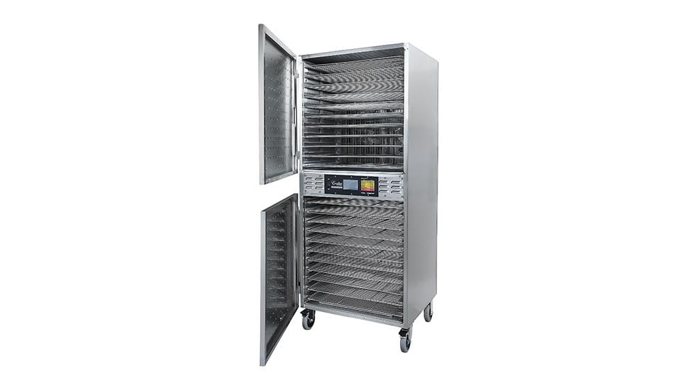 Excalibur Excalibur 2 Zone Commercial Dehydrator, Stainless Steel, COMM2