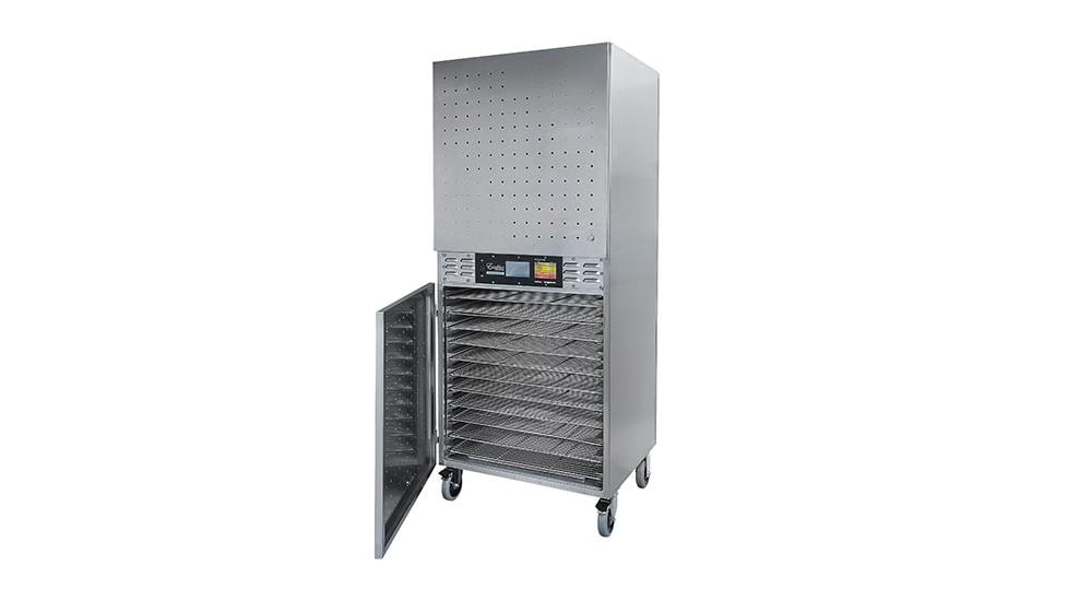 Excalibur Excalibur 2 Zone Commercial Dehydrator, Stainless Steel, COMM2