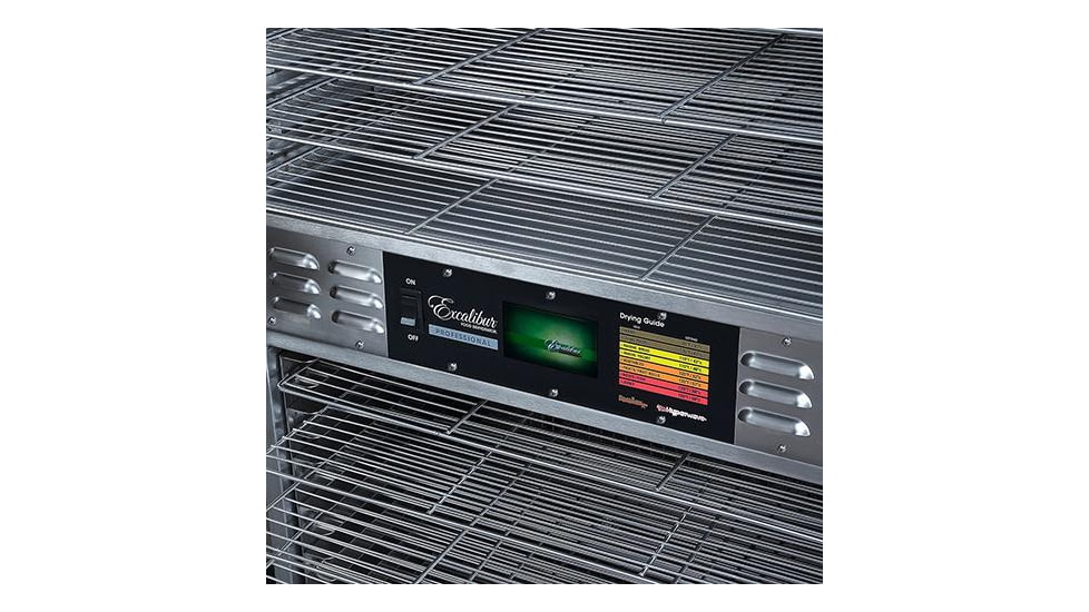 Excalibur Excalibur 2 Zone Commercial Dehydrator, Stainless Steel, COMM2