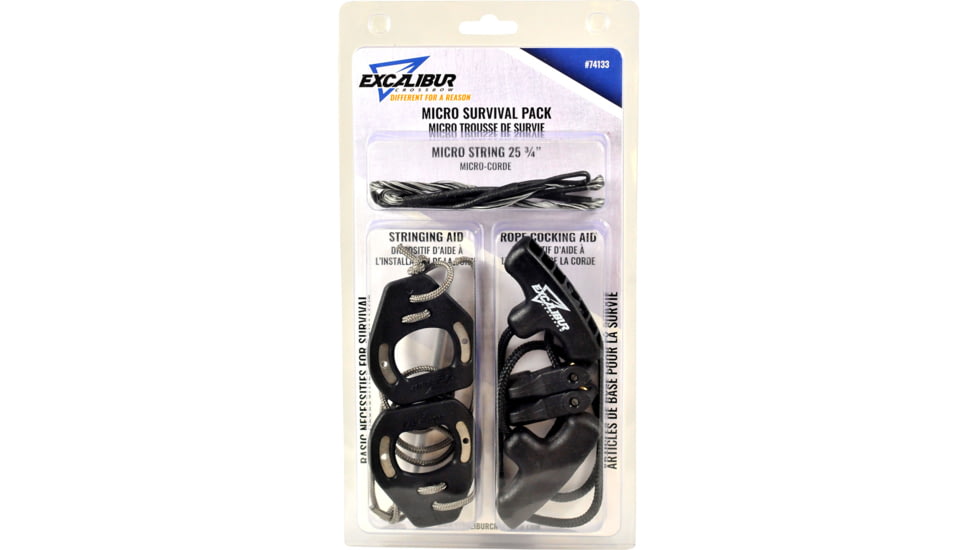 Excalibur Micro Survival Pack, Black, 74133