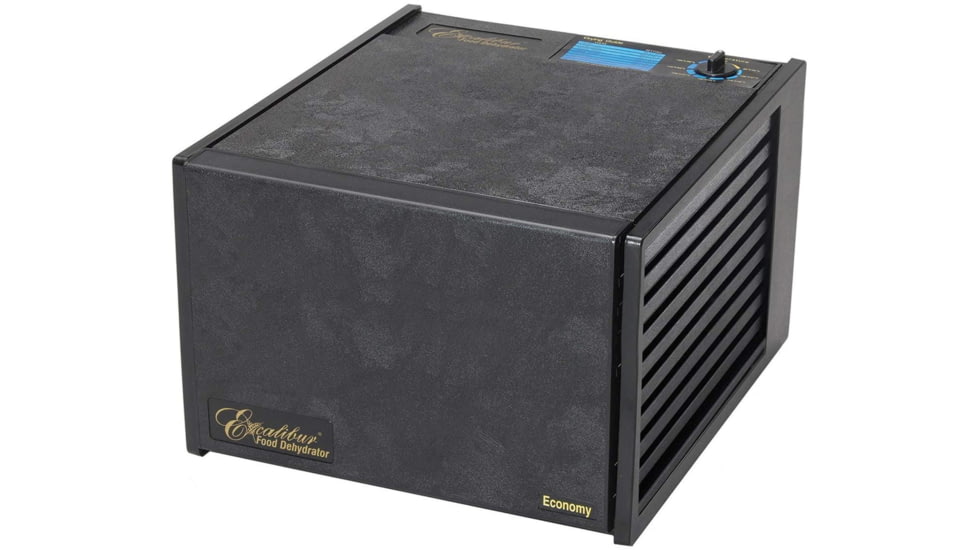Excalibur Model 2900ECB 9-Tray Dehydrator, 15 Sq/Ft. Drying Space, Black, 2900ECB