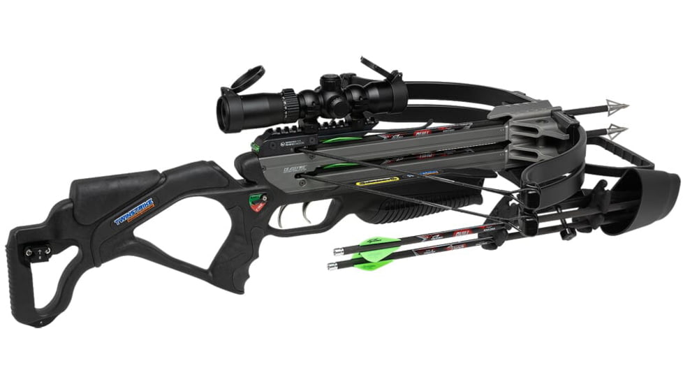 Excalibur Crossbows TwinStrike TAC2 Crossbow Package, Black, E10756