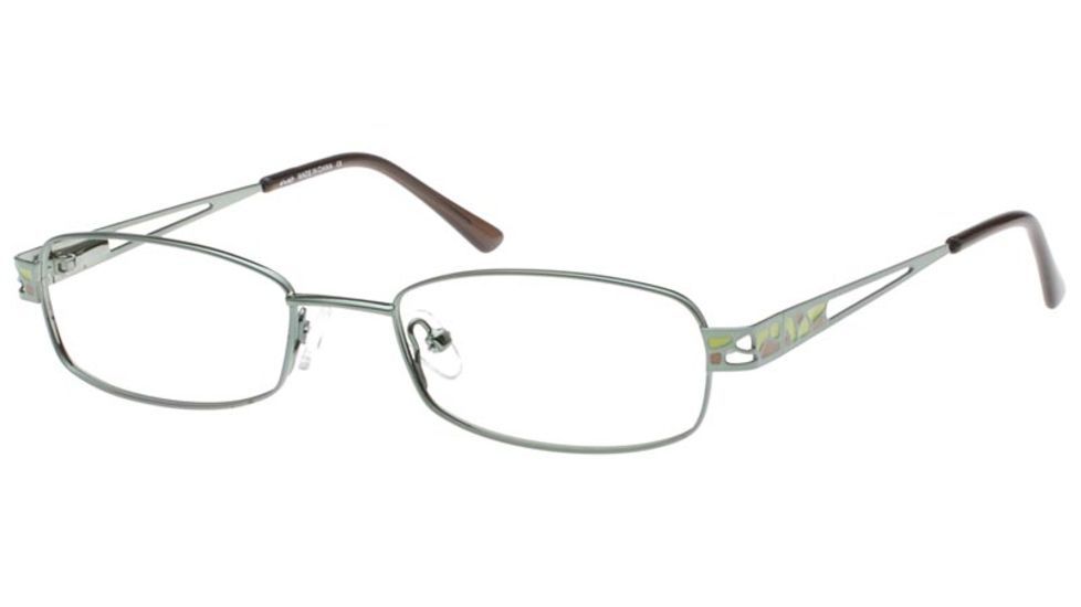 Exces 3061 RX Eyewear with Green Brown Lime 378 Frame 3061 378