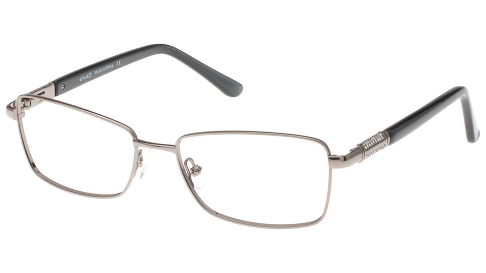 Exces Princess 129 Progressive Prescription Eyeglasses, Platinum/Grey Frame, EXP129173PR