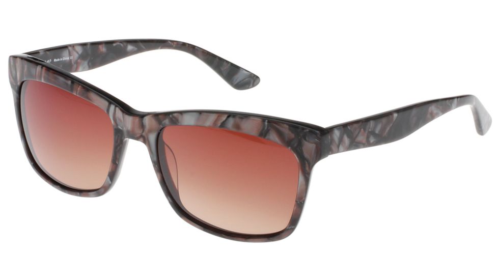 Exces Randi 304 Bifocal Prescription Eyeglasses, Brown Marble Frame, EXRANDI304BI