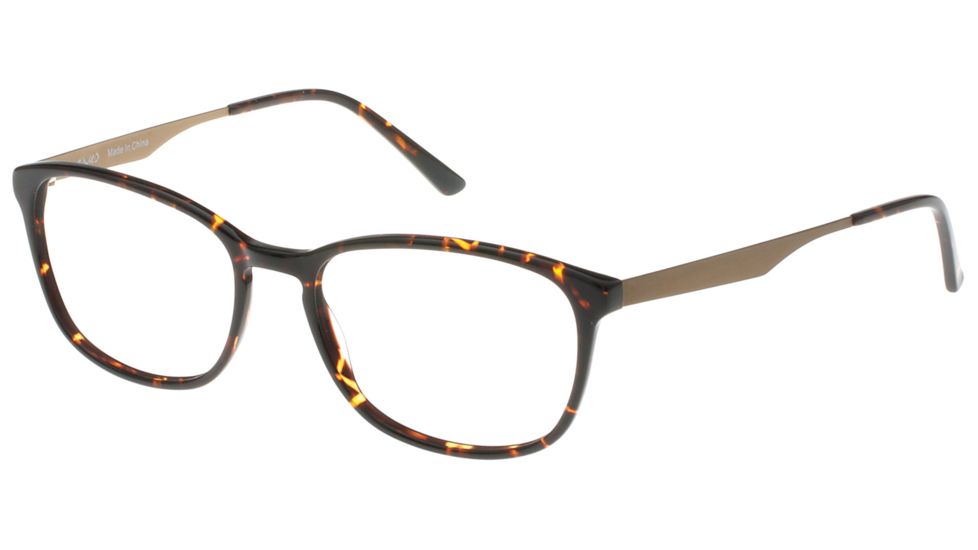Exces SlimFit 1 Bifocal Prescription Eyeglasses, Tortoise/Light Brown Frame, SF1425BI