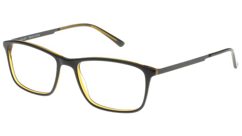 Exces SlimFit 3 Progressive Prescription Eyeglasses, Black/Cognac Frame, SF3102PR