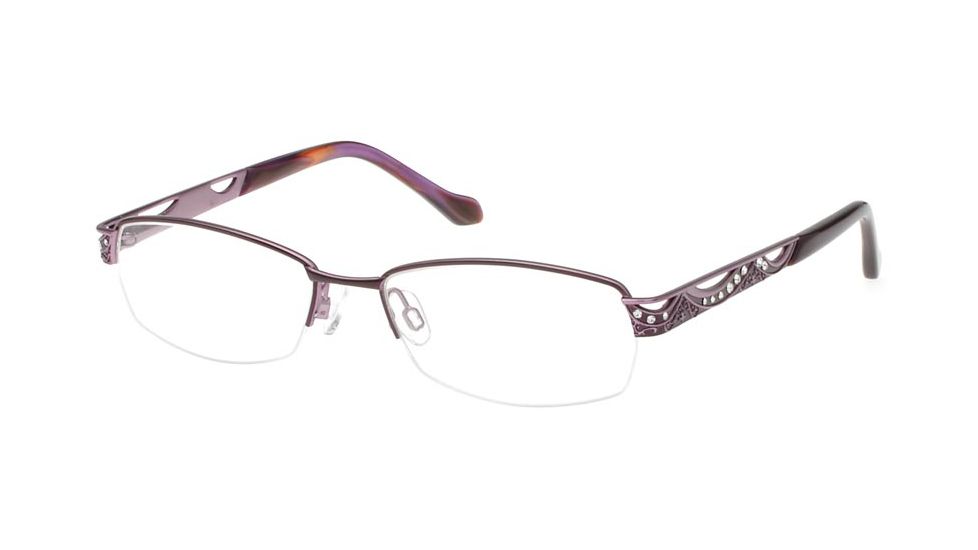 Exces Princess 109 Progressive Prescription Eyeglasses, Deep Violet/Lavender Frame, EXP109533PR