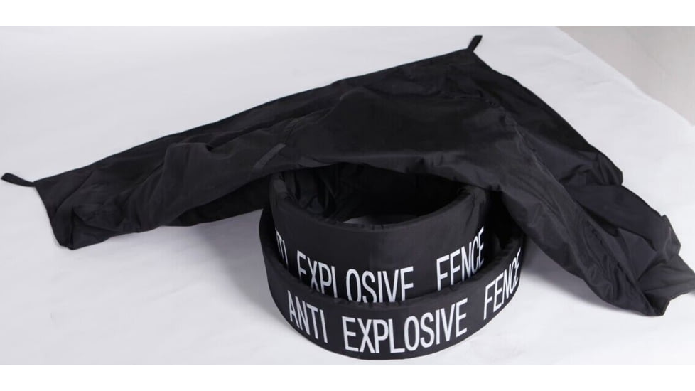 ExecDefense USA Bomb Suppression Blanket, Black, 61in x 61in, EXV-0972A