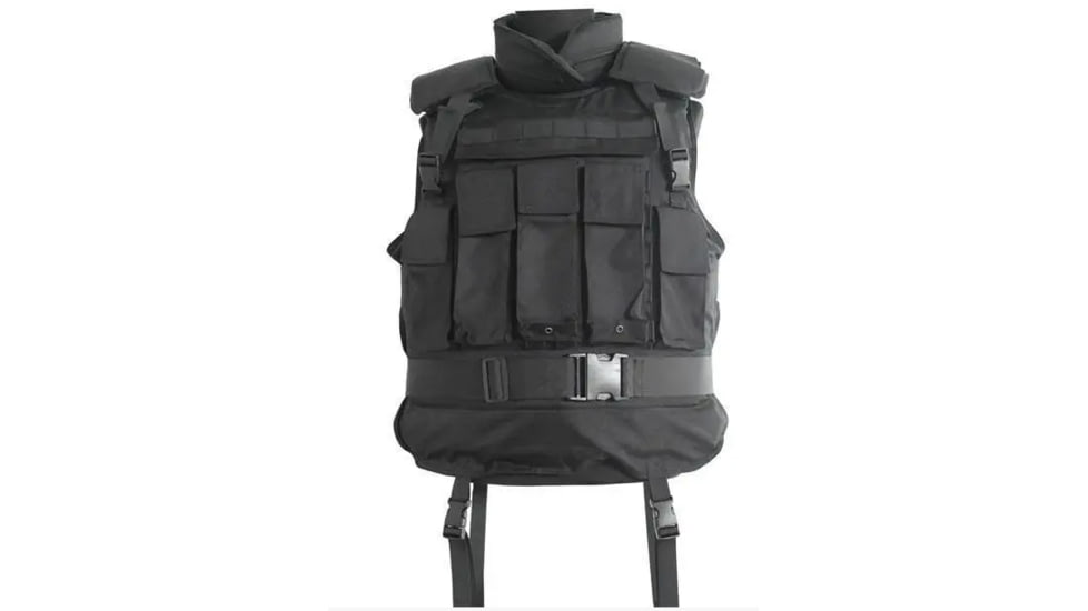 ExecDefense USA Bullet-Resistant Flotation Vest, III-A Level, Black, Universal, E-FLT01