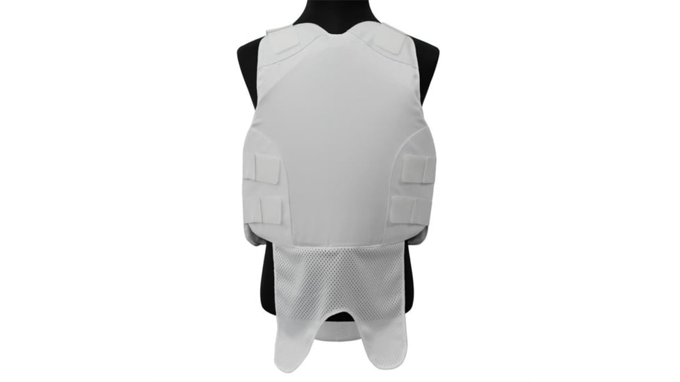 ExecDefense USA Concealable Ballistic Vest, III-A, White, S, EXV-055-W-S