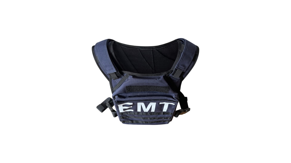 ExecDefense USA EMT / EMS Universal Fit Plate Carrier, Navy Blue, Universal Size, PC-EMT-01