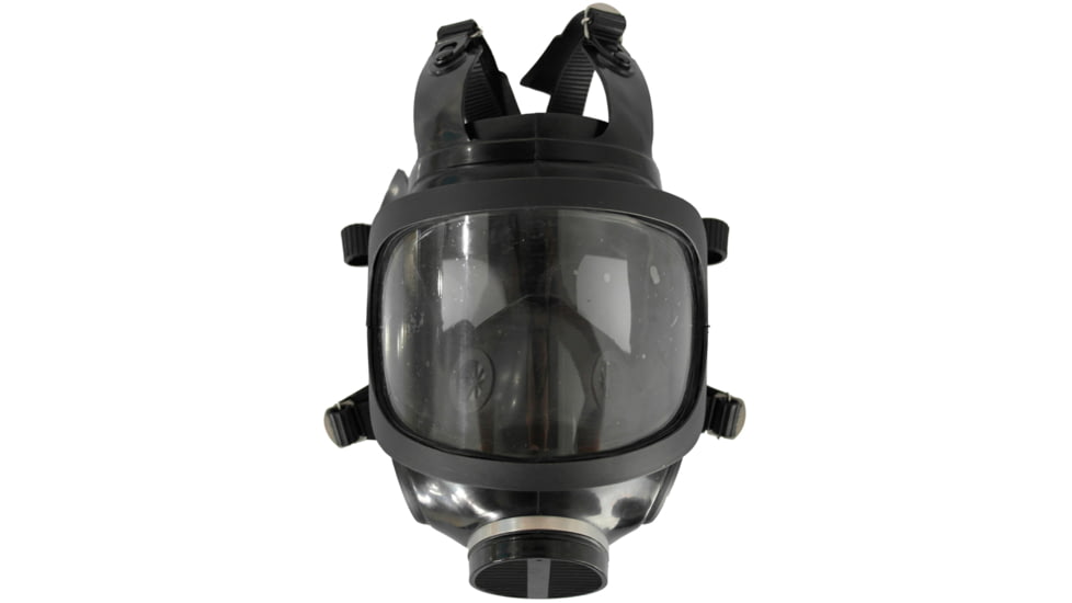 ExecDefense USA FreshTac Gas Mask, Black, Universal Size, ED-FX027