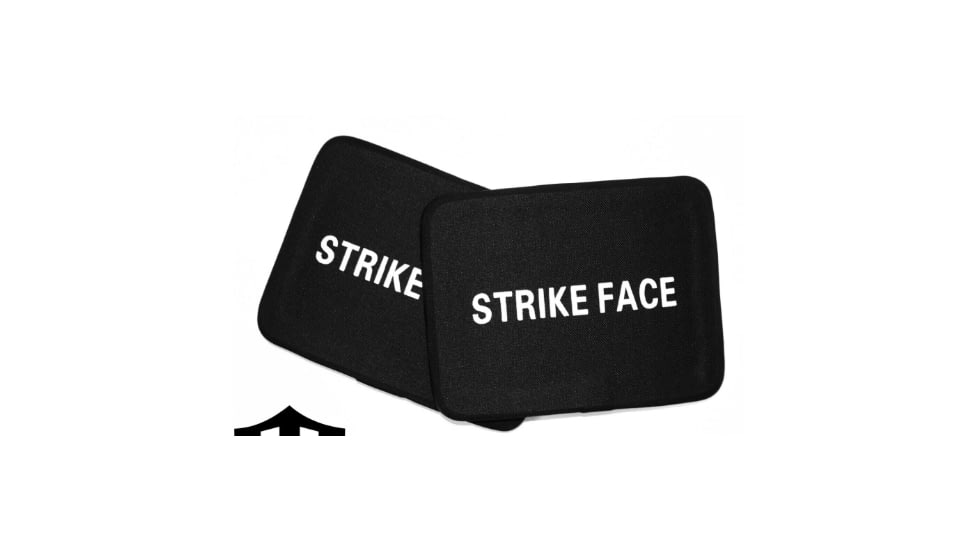 ExecDefense USA Level III ICW Ballistic Plate, Black, Standard, BP3S-I-S