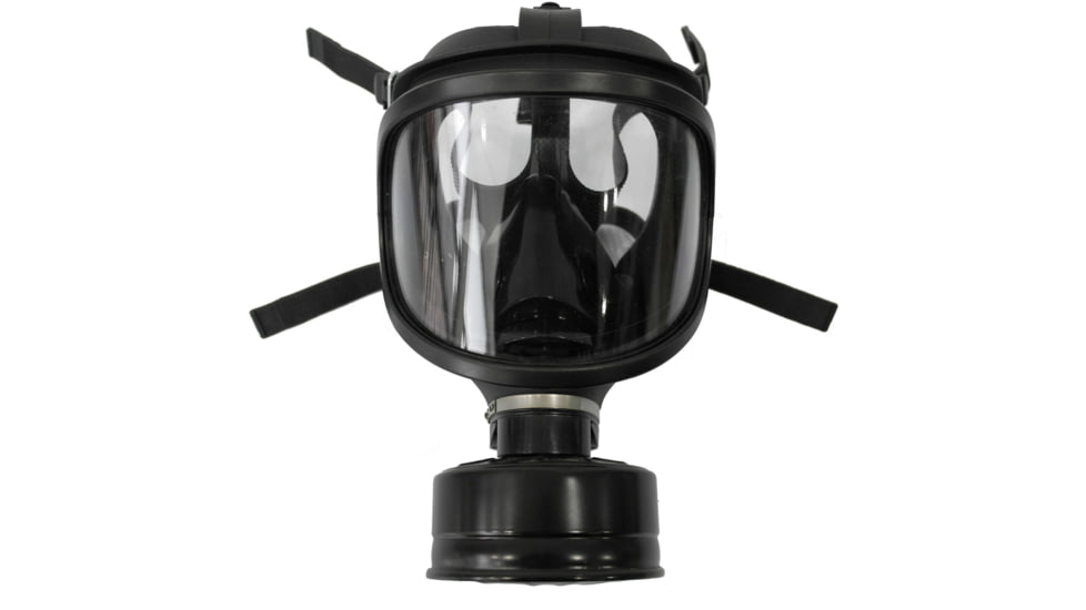 ExecDefense USA PROTEC-X Gas Mask, Black, Universal Size, ED-GX027