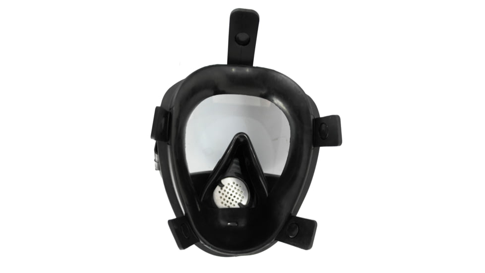 ExecDefense USA PROTEC-X Gas Mask, Black, Universal Size, ED-GX027