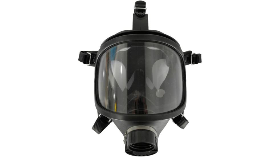 ExecDefense USA PROTEC-X Gas Mask, Black, Universal Size, ED-GX027