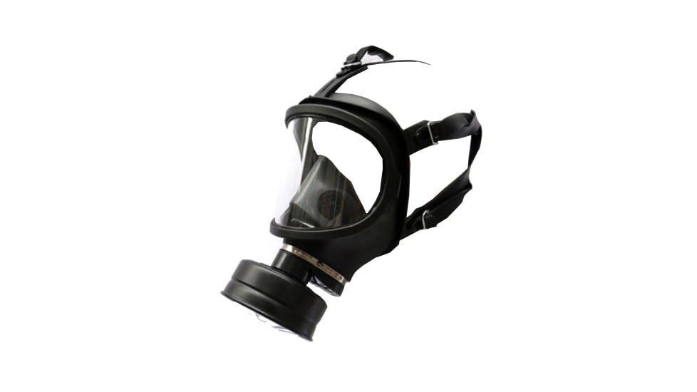 ExecDefense USA PROTEC-X Gas Mask, Black, Universal Size, ED-GX027