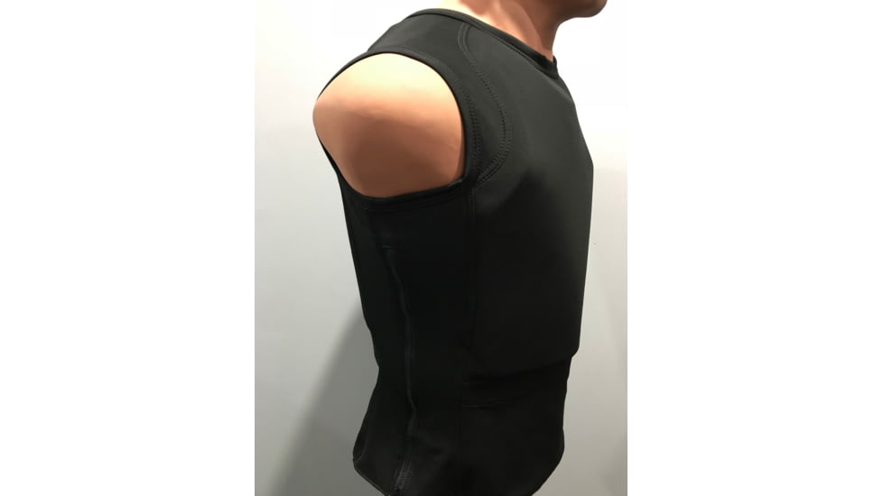 ExecDefense USA Bulletproof T-Shirt, Level III A, Black, Small, ED-PTS01-BS